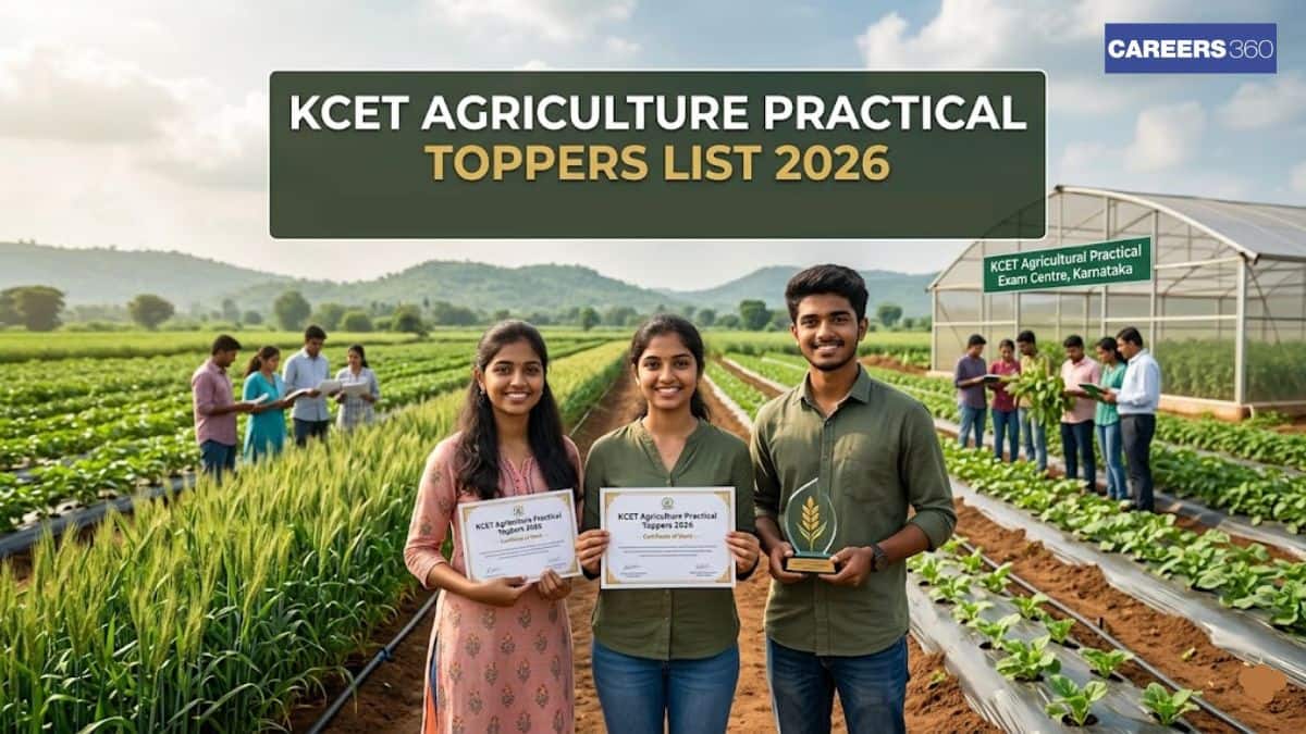 KCET Agriculture Toppers List 2026 (Out): Name, Rank & Score